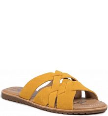 Klapki Sorel żółte damskie Ella Slide NL3539-705 Golden Yellow 705