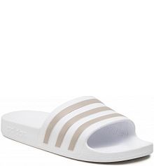 Klapki basenowe adidas białe damskie