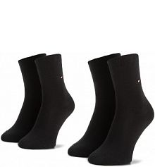 Skarpetki Tommy Hilfiger czarne damskie