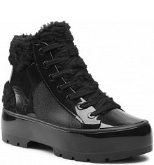 Botki na obcasie Melissa czarne