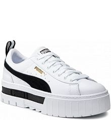 Półbuty na koturnie Puma białe