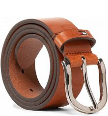 Pasek Tommy Hilfiger brązowy damski