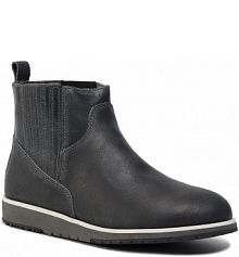 Sztyblety EMU Australia szare damskie Argus W12052 Dark Grey