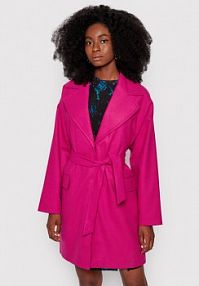 Trencz Desigual różowy 