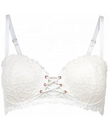 Biustonosz balkonetka z delikatnej koronki  Bonprix