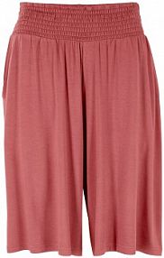 Szerokie bermudy z dżerseju z mieszanki wiskozy  damskie Bonprix