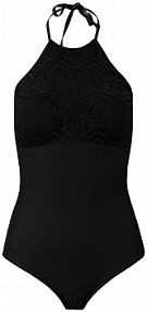 Kostium kąpielowy shape z koronką, średni stopień modelowania sylwetki  Bonprix