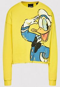 Bluza rozpinana Desigual żółta damska 