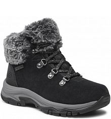 Trapery Skechers czarne damskie