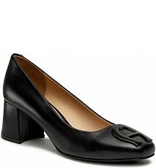 Czółenka Aigner czarne Grazia 13B 1211230 Black 001