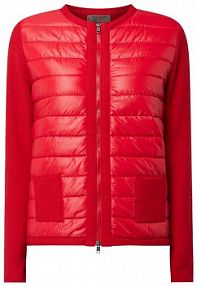 Kurtka z mieszanki żywej wełny Lieblingsstück czerwona damska EAN 19120011