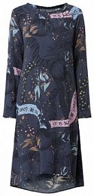 Sukienka z wiskozy model 'Rose' Lieblingsstück niebieska