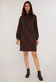 Sukienka  w kratę Monnari