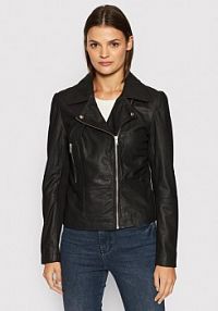 Kurtka skórzana YAS czarna damska 
