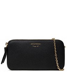 Kopertówka Emporio Armani czarna Torebka Y3H248 YFW9B 80001