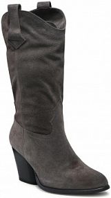 Kozaki Nessi szare damskie 19643  W 1