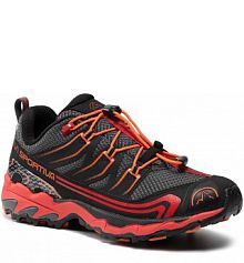 Buty do biegania La Sportiva szare damskie Falkon Low 15L900304 Carbon/Flame