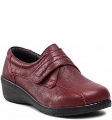 Półbuty na koturnie Comfortabel bordowy 940082-41 Rot