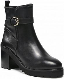 Botki na obcasie Aigner czarne Amy 5 1212230  Black 001