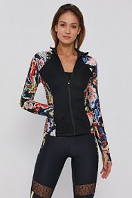 Bluza rozpinana Desigual  czarna damska  21WWSK31