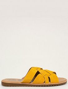 Klapki Sorel  żółte damskie  1897251