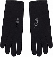 Rękawiczki Rab czarne damskie
