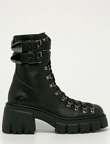 Botki na obcasie Altercore  czarne Chloe.II.Vega