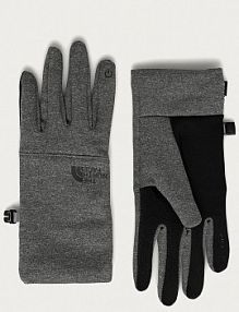 Rękawiczki The North Face  szare damskie NF0A4SHBDYY1