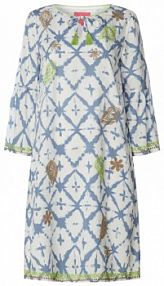 Sukienka mini ze wzorem na całej powierzchni model Rahel Lieblingsstück niebieska