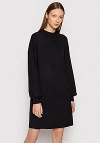 Sukienka dzianinowa Vero Moda czarna 