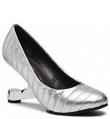 Czółenka United Nude srebrne Półbuty Eamz Pumps 10415141161