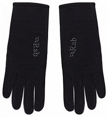 Rękawiczki Rab czarne damskie Damskie