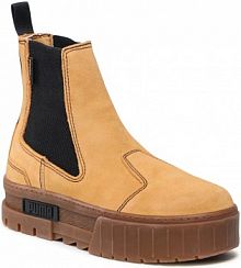 Sztyblety Puma beżowe damskie