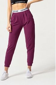 Joggery lucky jagodowe  Carpatree damskie