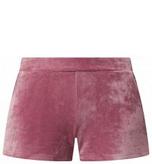 Szorty z pluszu model Chloe Sealake banana moon różowe damskie