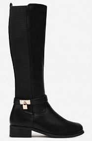 Czarne kozaki Adareo ballada damskie