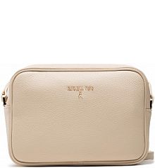 Torebka listonoszka Patrizia Pepe beżowa