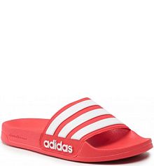 Klapki basenowe adidas czerwone damskie