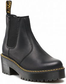 Botki na obcasie Dr. Martens czarne Rometty 23917001  Black