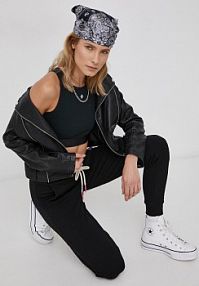 Top Converse  czarny damski 10022554.A01.