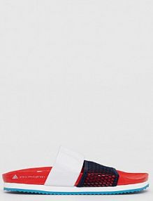Klapki adidas by stella mccartney  czerwone damskie  FZ2884