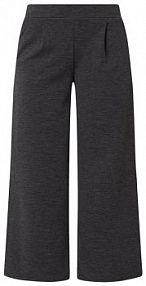 Spodnie materiałowe z wpuszczaną kieszenią Ichi szare EAN 20116301