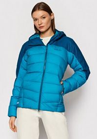 Kurtka puchowa Rab zielona damska 