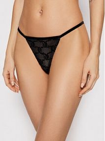 Stringi Juicy Couture czarne Mesh JCLR221006
