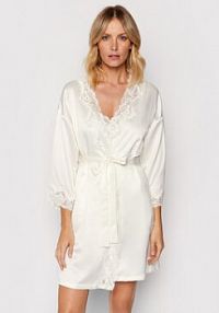 Szlafrok LAUREN RALPH LAUREN biały damski I8141226