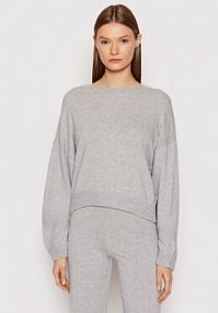 Sweter Juicy Couture szary damski JCKA221002  Relaxed Fit