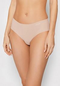 Bokserki Calvin Klein Underwear beżowe damskie 