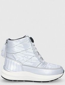 Śniegowce EA7 Emporio Armani  srebrne damskie  X8M003.XK231
