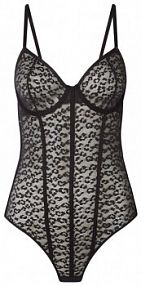 Body z koronki DKNY czarne EAN DK7018