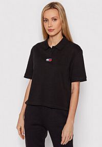 czarne polo tommy hilfiger